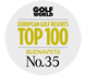 Golf World - European Golf Resorts TOP 100 - Buenavista No.35